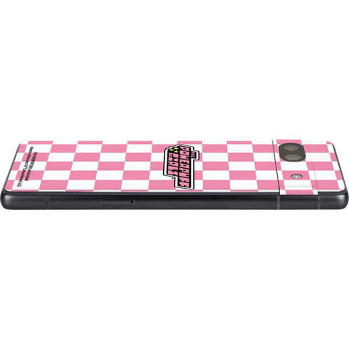 Cartoon Network Powerpuff Girls Checkered Google Pixel 7a Skin